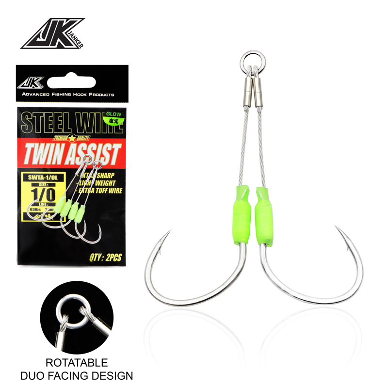 Jigger Double Sided - Anzuelo de pesca de mar JK,