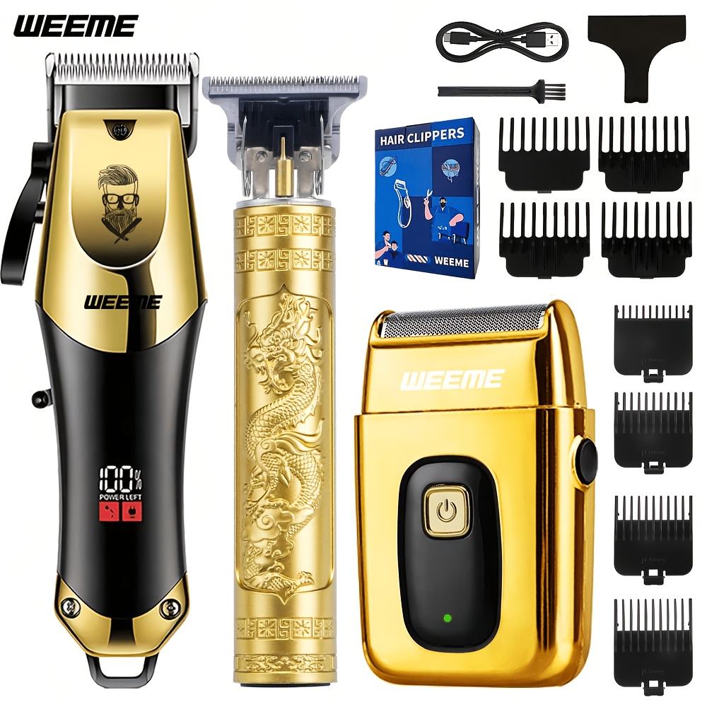 Home Barber - Juego de 3 Cortadoras de Pelo