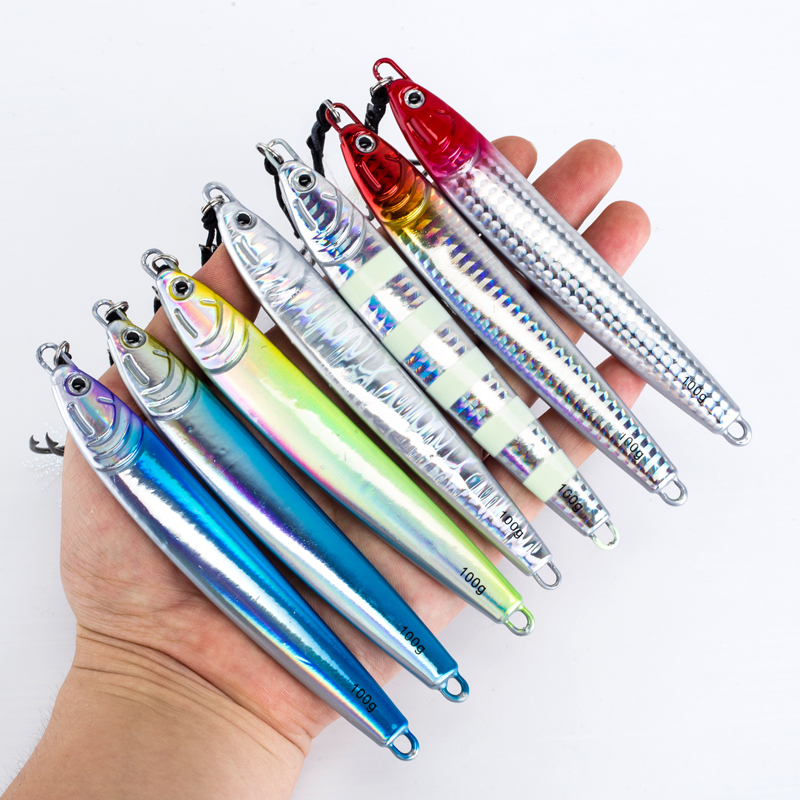 7 Uds 40g 60g 80g 100g señuelo - Jigger Double Sided reseña y precio