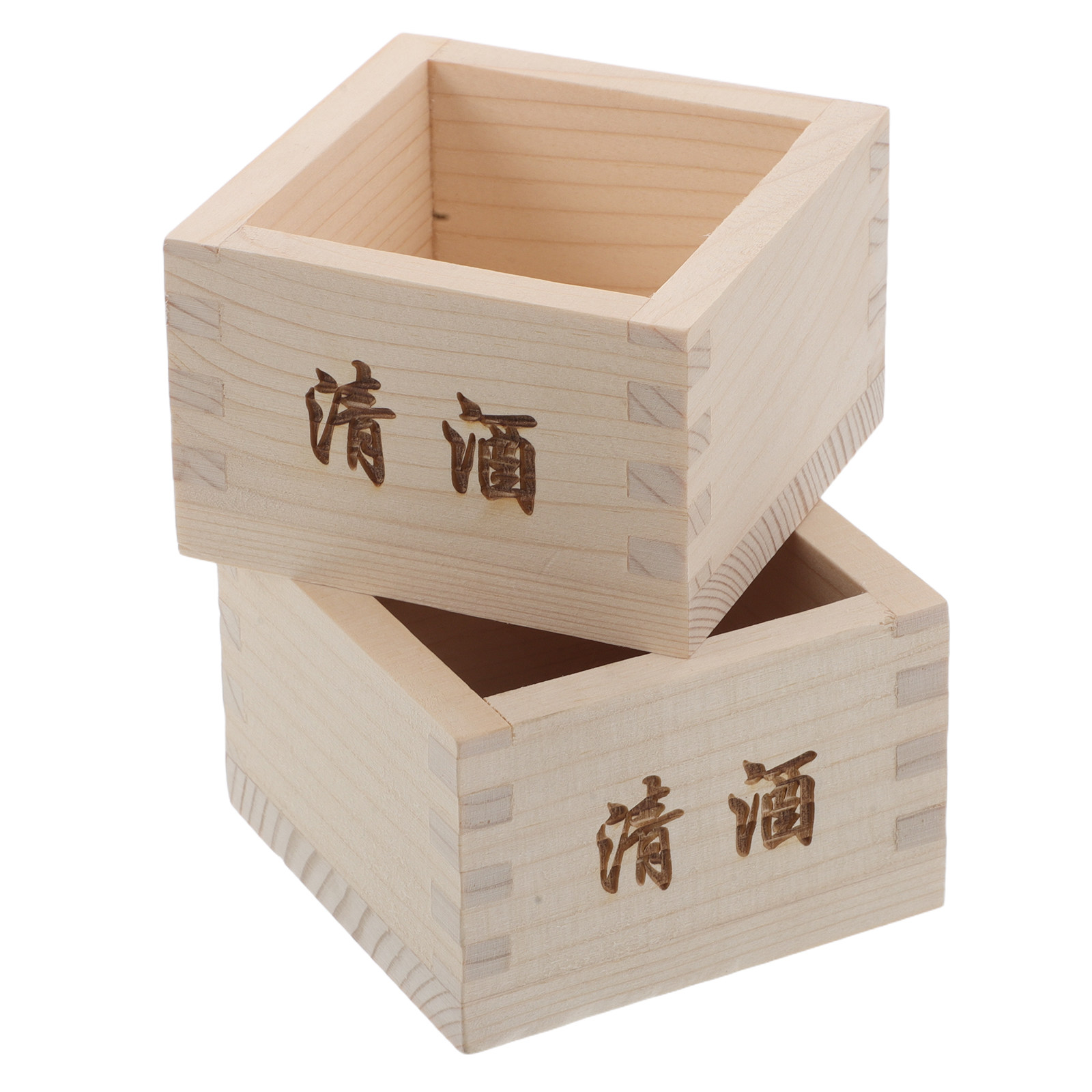 Juego de 2 Cajas de Madera Mas - Home Bar Set reseña y precio