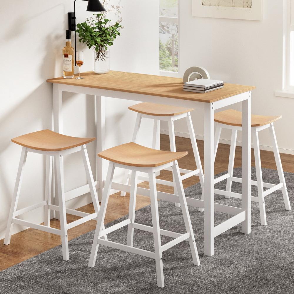 Mesa de Bar y Juego de Taburet - Home Bar Stools reseña y precio