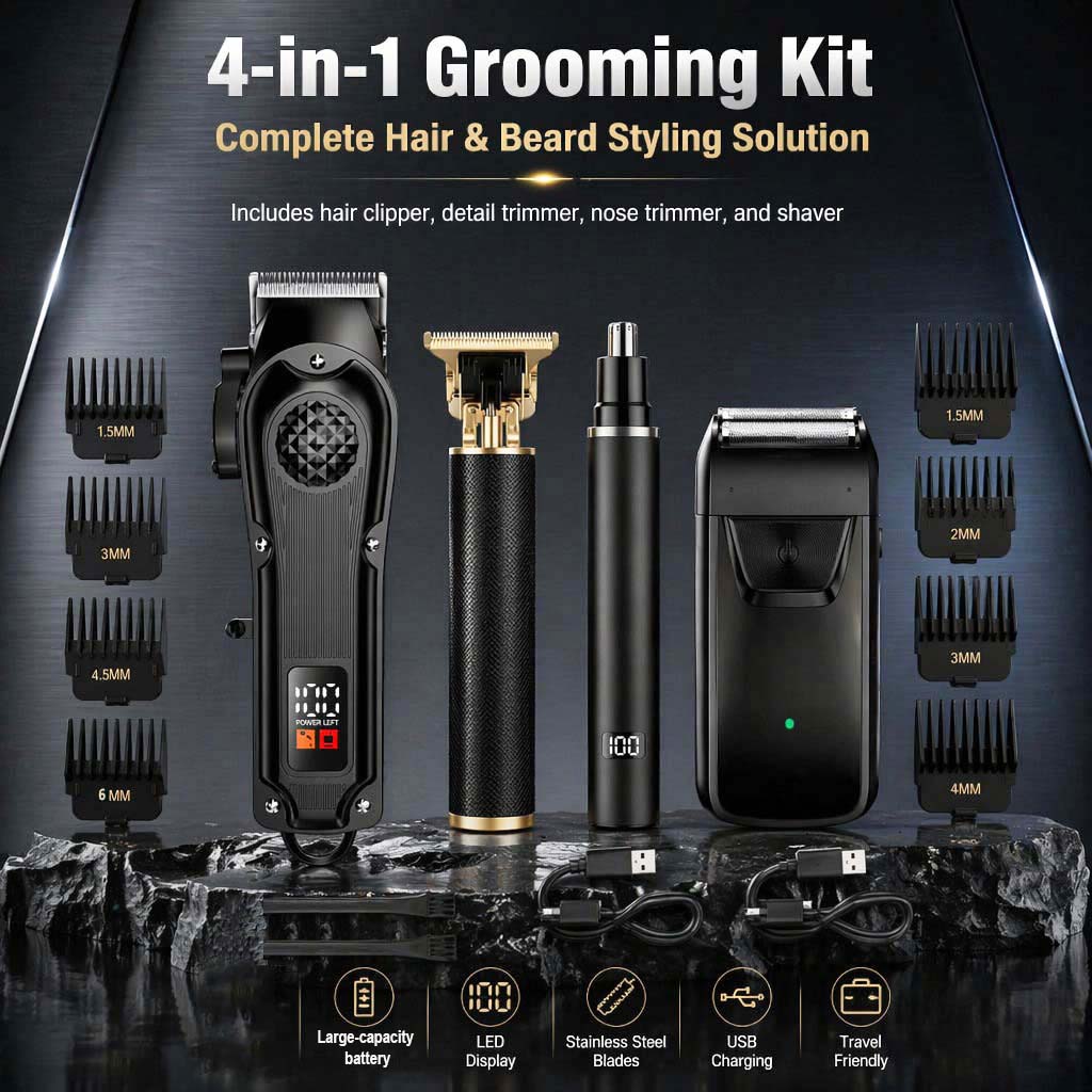 Set de Cortapelos 4 en 1 para  - Home Barber reseña y precio