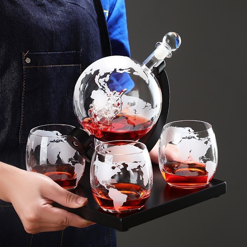 Juego de Decantador de Vino De - Home Bar Set reseña y precio