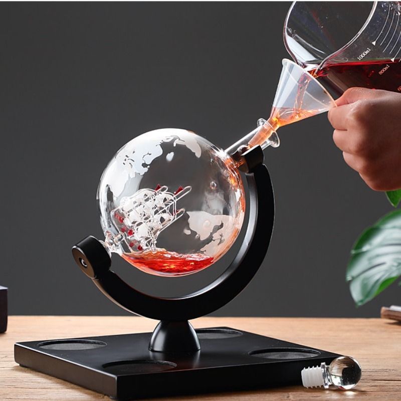 Juego de Decantador de Vino De - Home Bar Set reseña y precio