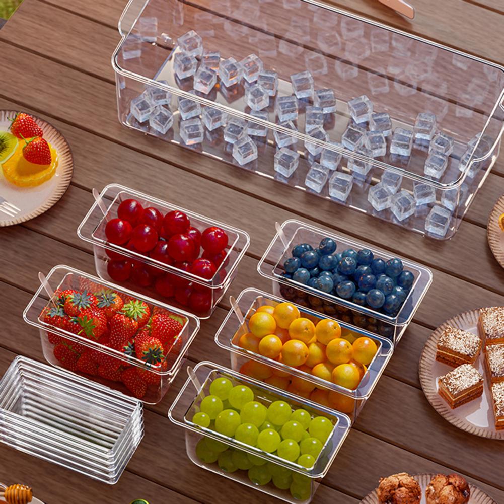 Juego de Servicio para Tacos 2 - Garnish Tray Set reseña y precio