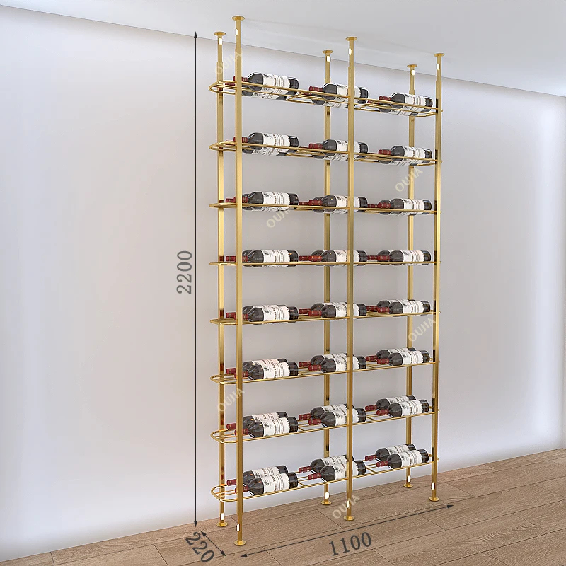Estante de exhibición de metal - Home Bar And Restaurant reseña y precio